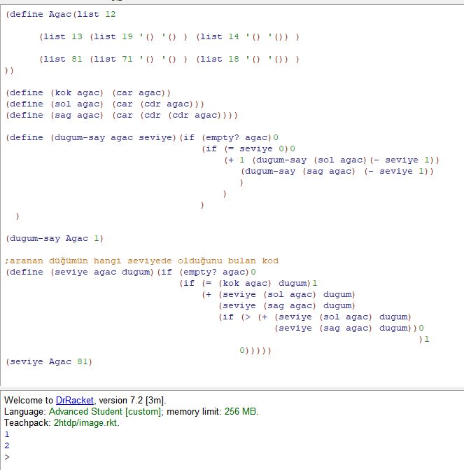 Drracket seviye bulan kod